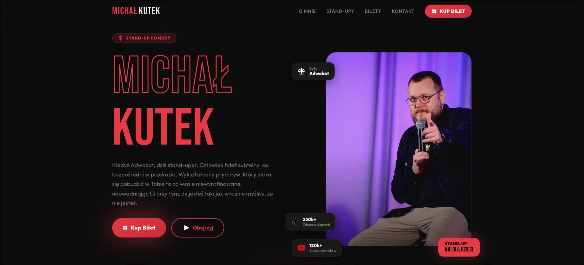 Website — Michał Kutek